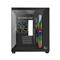 RAMPAGE Számítógépház - LUMID (fekete; ablakos; BTF, mATX, alsó táp, 3x120mm A-RGB) RAMPAGE_43495 small