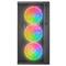 RAMPAGE Számítógépház - VEGA V2 (fekete; üveg; mATX; alsó táp; 4x120mm RGB, 1xUSB3.0 + 2xUSB2.0) RAMPAGE_42818 small