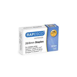 RAPESCO Tűzőkapocs, 26/6, horganyzott RAPESCO_IRS11661Z3 small
