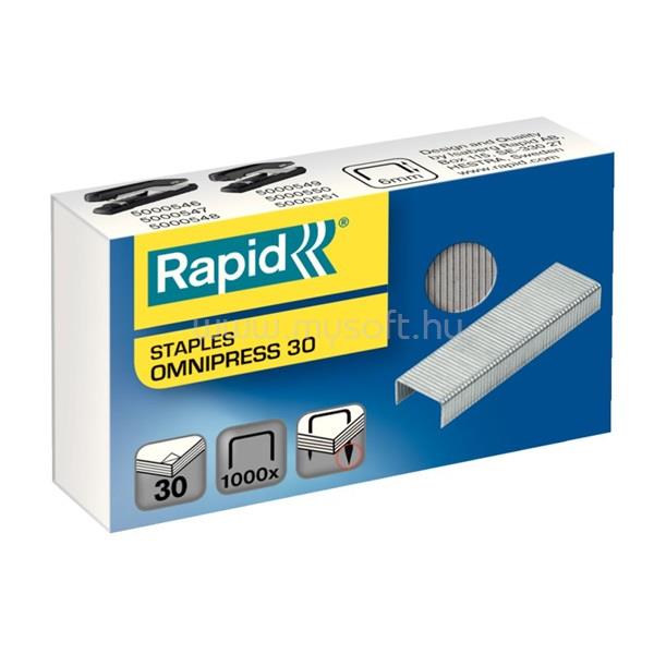 RAPID Omnipress 30 S030C fűzőgéphez 1000db/doboz fűzőkapocs