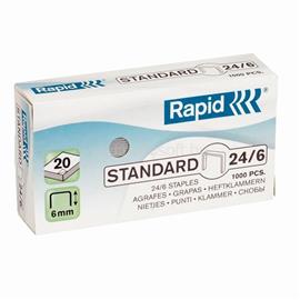 RAPID Standard 24/6 1000db/doboz fűzőkapocs RAPID_24855600 small