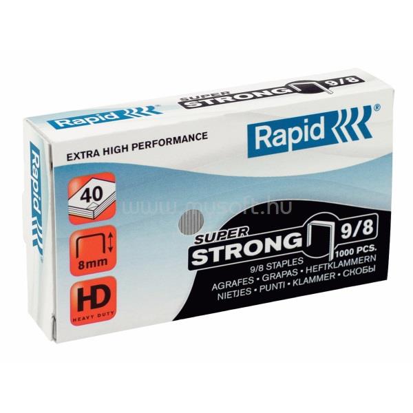 RAPID Super Strong 9/8 1000db/doboz fűzőkapocs