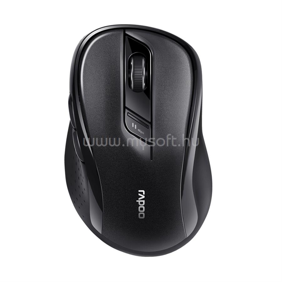 RAPOO MULTIMODE "M500" BLUETOOTH vezeték nélküli egér (fekete)