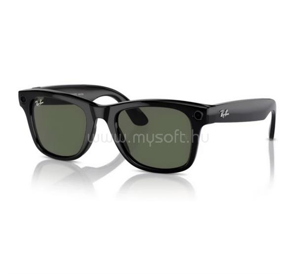 RAY-BAN RAY-BAN Meta Wayfarer Gen1 okos szemüveg v5.3, Meta AI, FEKETE