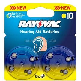 RAYOVAC 10AU-6MFAS BLI8 hallókészülék elem 4610745418 small