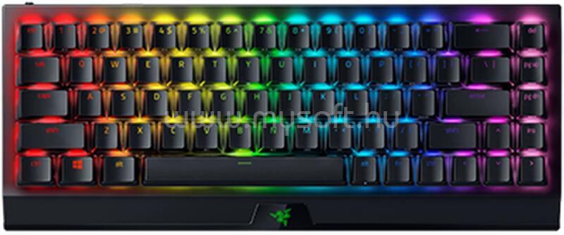 RAZER BlackWidow V3 Mini HyperSpeed Yellow Switch Phantom billentyűzet angol lokalizáció