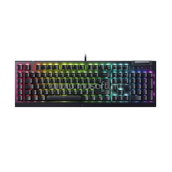 RAZER BlackWidow V4 X (green switch) gamer vezetékes billentyűzet angol lokalizáció (fekete)