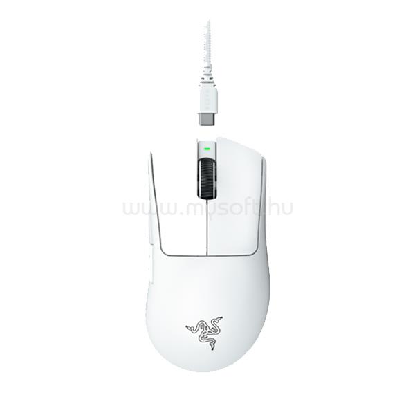 RAZER DeathAdder V3 Pro vezeték nélküli egér (fehér)