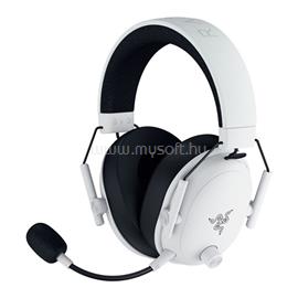 RAZER Fejhallgató - Blackshark V3 White (Bluetooth, mikrofon, hangerőszabályzó, fehér) RZ04-05410400-R3M1 small
