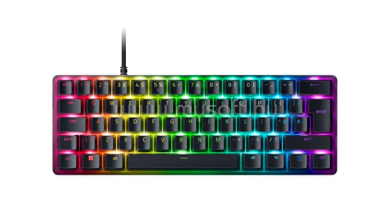 RAZER Huntsman Mini (Analog Switch) gamer vezetékes billentyűzet angol lokalizáció (fekete)