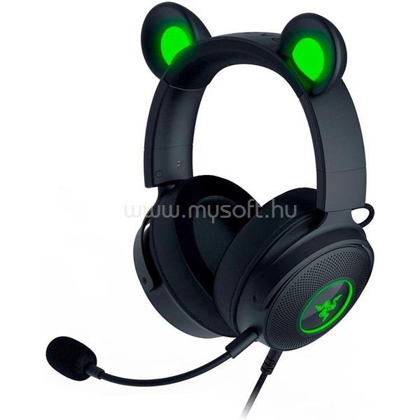 RAZER Kraken Kitty Ed. V2 Pro USB vezetékes gamer headset (fekete)