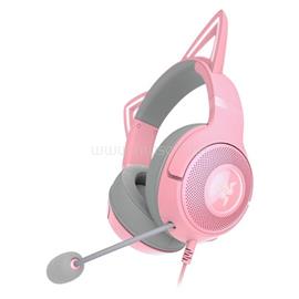 RAZER Kraken Kitty V2 USB gamer headset (rózsaszín) RZ04-04730200-R3M1 small