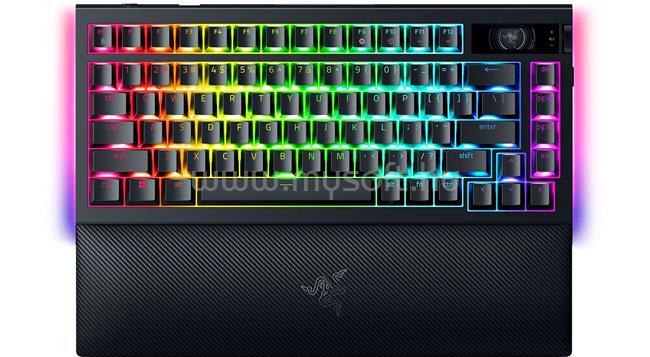 RAZER BlackWidow V4 Pro 75% Gaming Keyboard- Intl. US Layout (ISO)