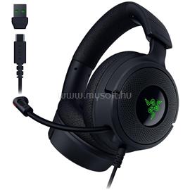 RAZER Kraken V4 X vezetékes gamer headset (fekete) RZ04-05180100-R3M1 small