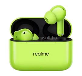 REALME BUDS T200 bluetooth fülhallgató SZTEREO (v5.4, TWS, mikrofon, aktív zajszűrő, IP55 + töltőtok) NEONZÖLD REALME_RMA2410-GN small