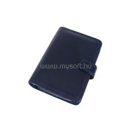 REALSYSTEM 1/160 műbőr kék gyűrűs kalendárium 1160-04 small