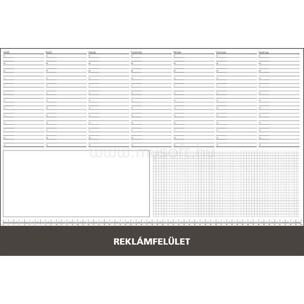 REALSYSTEM 2023-as 7141-01 fekete asztali könyöklő