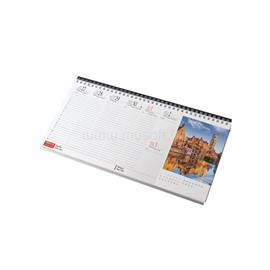 REALSYSTEM 2023-as Európa 7961-09 képes bordó asztali naptár 7961-09 small