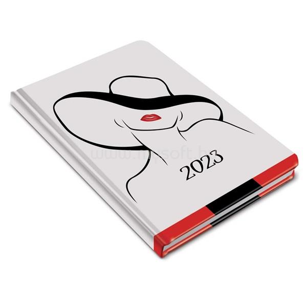 REALSYSTEM 2023-as Fiestina 5411-63 woman B6 zsebnaptár