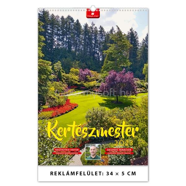 REALSYSTEM 2023-as Kertészmester 6091 Bálint gazda falinaptár