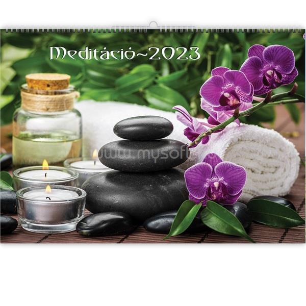 REALSYSTEM 2023-as Meditáció 6091 falinaptár