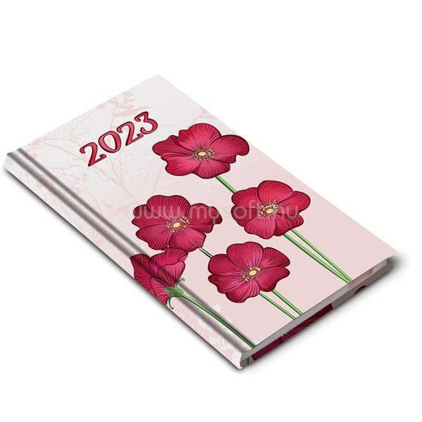 REALSYSTEM 2023-as Picture 5811-74 virágok álló zsebnaptár