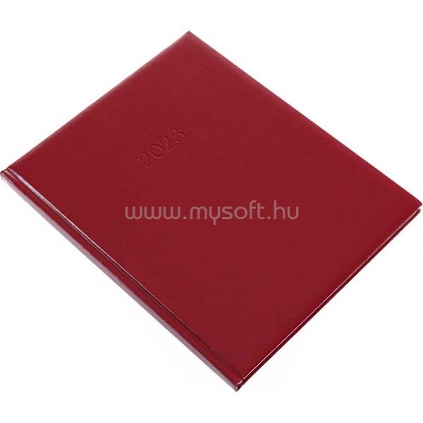 REALSYSTEM 2023-as Standard 5211-09 A4S heti beosztású bordó határidőnapló