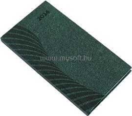 REALSYSTEM 2024-as Amigo 5811-58 álló zöld zsebnaptár 5811-58 small