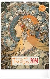 REALSYSTEM 2024-es Alphonse Mucha 6094-AM falinaptár 6094-AM small