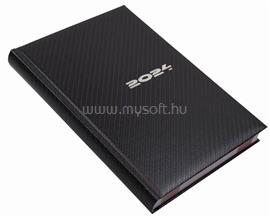 REALSYSTEM 2024-es Carbon 5321-81 A5 napi beosztású acél határidőnapló 5321-81 small