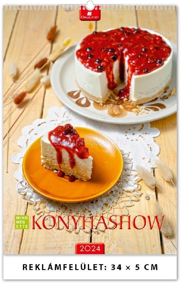 REALSYSTEM 2024-es Konyhashow 6091 falinaptár