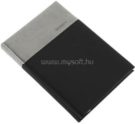 REALSYSTEM 2024-es LUX 5411-43 B6 heti beosztású grafit zsebnaptár 5411-43 small