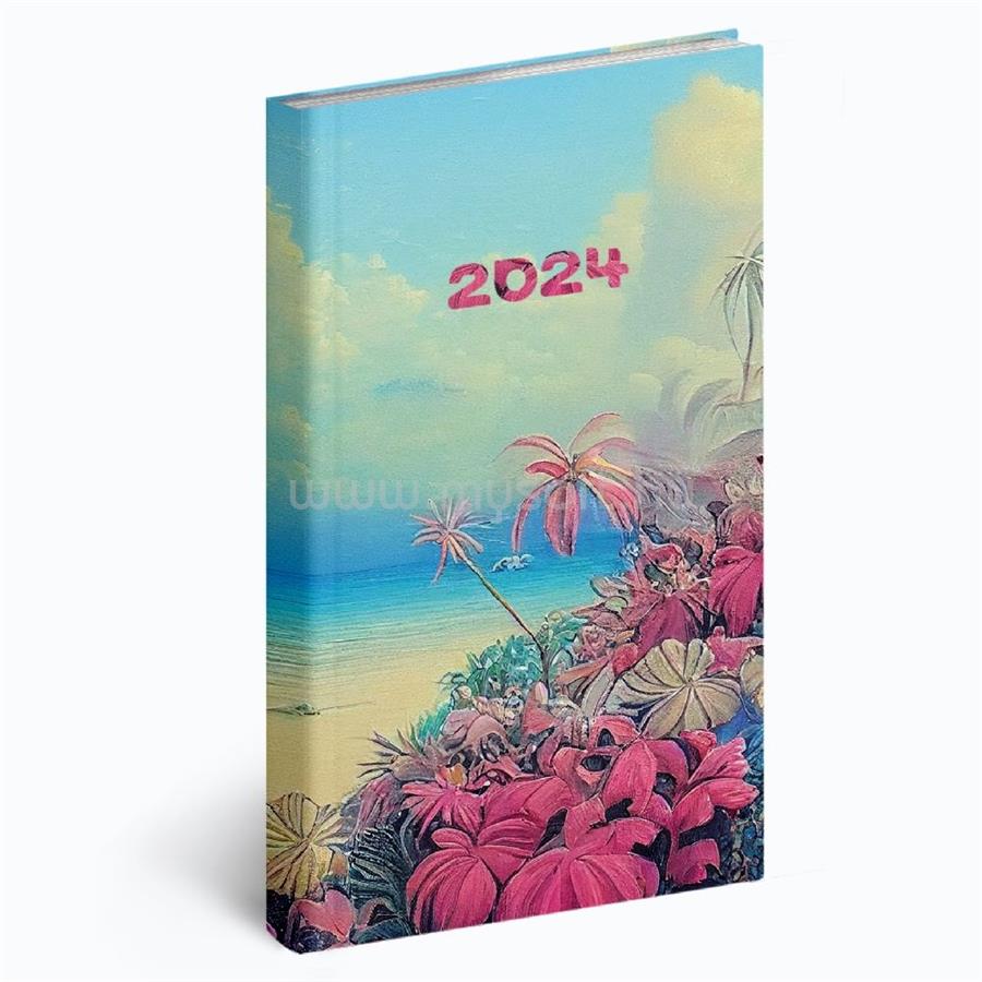 REALSYSTEM 2024-es Picture 5811-69 beach álló zsebnaptár