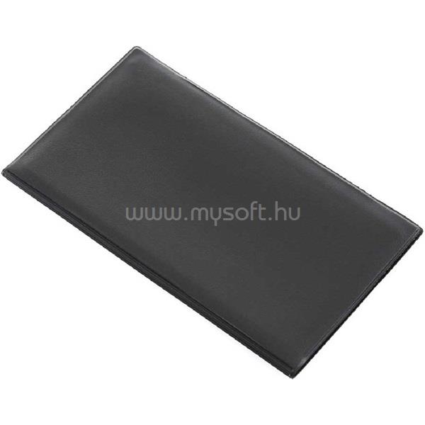 REALSYSTEM 2025 8081-01 fekete leporelló naptár