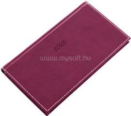 REALSYSTEM 2025 BoleroP 5712-44 fekvő padlizsán zsebnaptár 5712-44 small