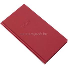 REALSYSTEM 2025 Standard 5811-09 álló bordó zsebnaptár 5811-09 small