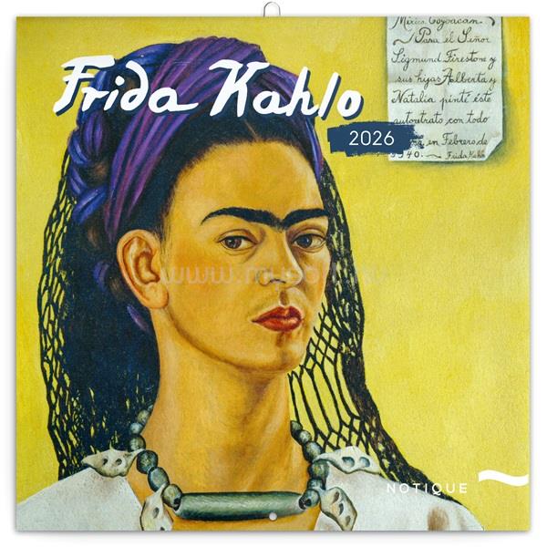 REALSYSTEM 2026 Frida Kahlo 6097-FK falinaptár