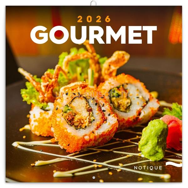 REALSYSTEM 2026 Gourmet 6097-GO falinaptár
