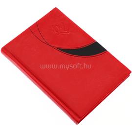 REALSYSTEM 2026 PrémiumM 9412-99 B6 piros zsebnaptár 9412-99 small