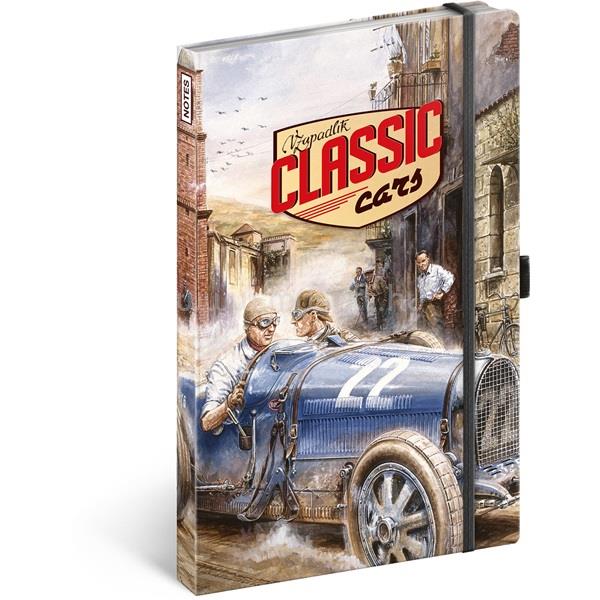 REALSYSTEM Classic Cars 5416-CC keményfedeles notesz
