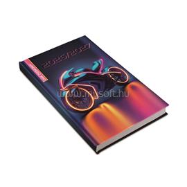 REALSYSTEM Diák zsebkönyv 125mmx205mm, fehér lapokkal 2026/2027 cross Realsystem REALSYSTEM_67088 small