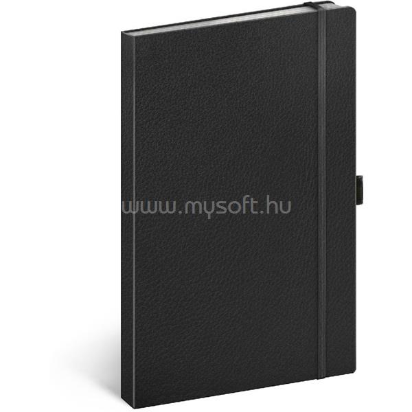 REALSYSTEM Vivella 13 × 21 cm Black pontozott notesz