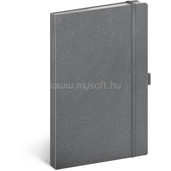 REALSYSTEM Vivella 13 × 21 cm Gray vonalas notesz