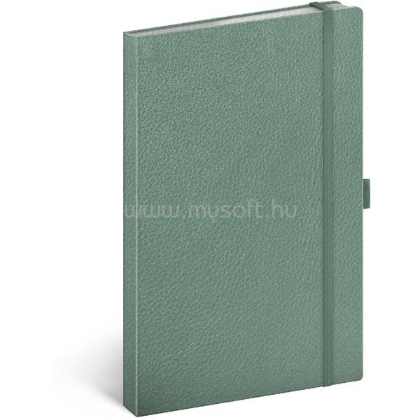 REALSYSTEM Vivella 13 × 21 cm Green pontozott notesz