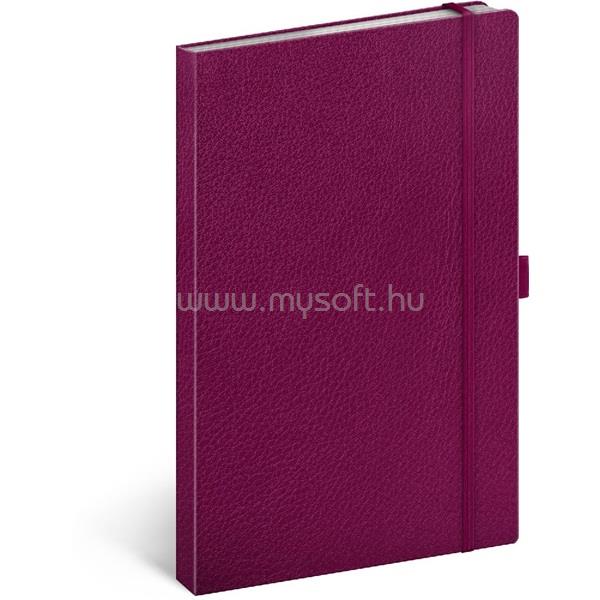 REALSYSTEM Vivella 13 × 21 cm pink vonalas notesz