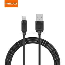 RECCI RCL-P100B 1m Lightning - USB fekete adat- és töltőkábel RECCI_RCL-P100B small