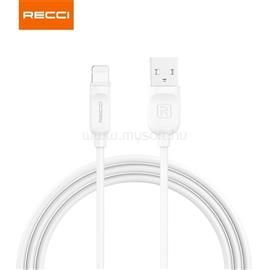 RECCI RCL-P100W 1m Lightning - USB fehér adat- és töltőkábel RECCI_RCL-P100W small
