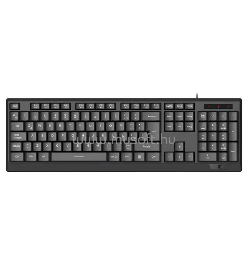 REDRAGON BK-8345 Wired Keyboard Black HU