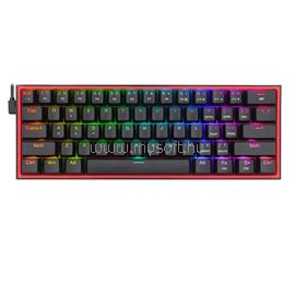 REDRAGON Fizz RGB, wired mechanical keyboard,RGB, red switch Black HU K617-RGB_RED_HU small