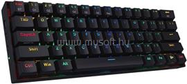 REDRAGON K530 Draconic Compact Blue Switches gamer vezeték nélküli billentyűzet (magyar, fekete) K530RGB_BLUE_HU small
